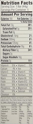 Miniatura 2 de Beneficiosas barras de merienda Atkins de nueces chocolate caramelo 5barras de 16onzas