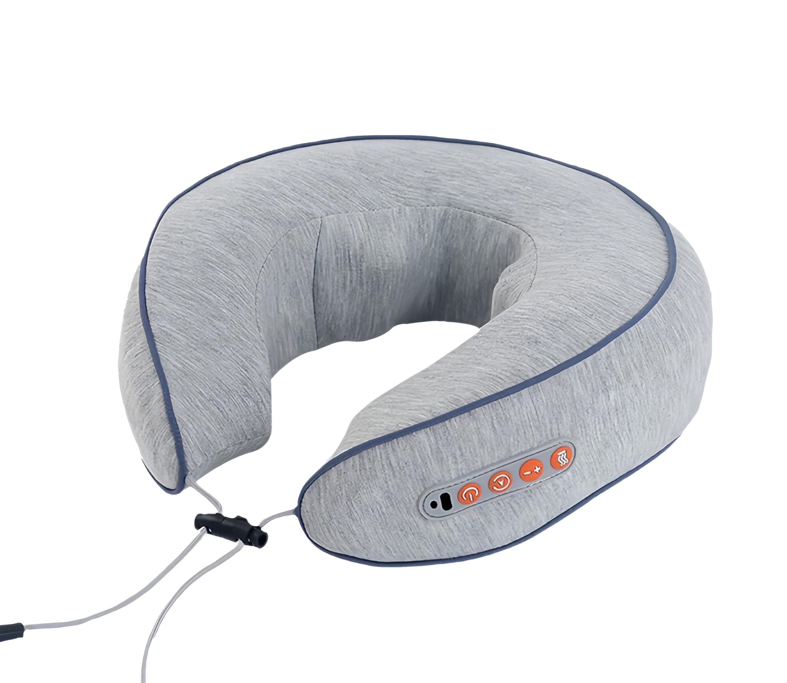 TREVEX Neck Massager with Heat - Deep Tissue Neck Pain Relief U-Shape Design Electric Cordless Massager Pillow for Travel Office Shiatsu Neck Massager