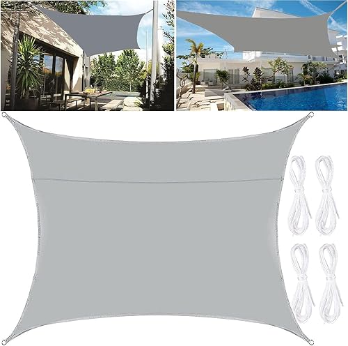 Voile d'Ombrage Rectangulaire 2 x 3 m POWZOO