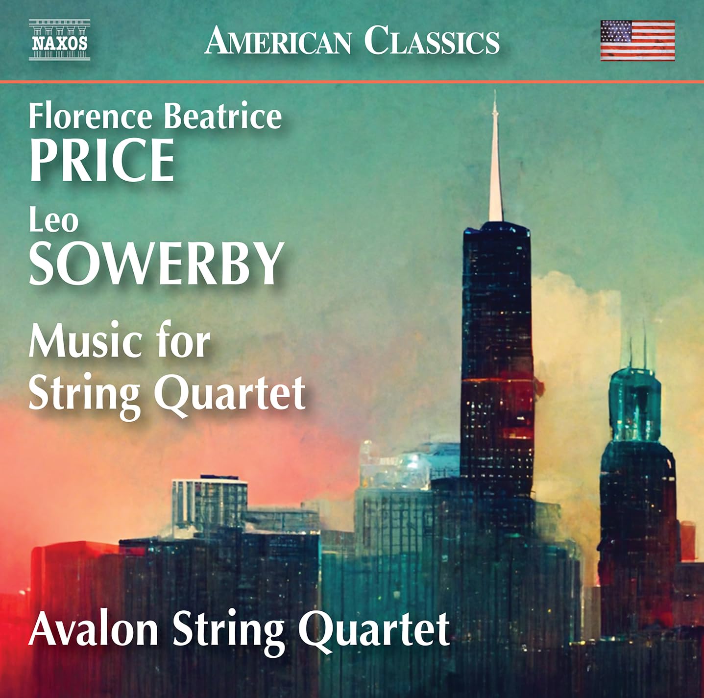 Avalon Quartet, Florence Price, Leo Sowerby Price String Quartet No