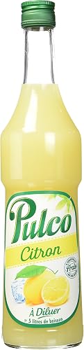 Pulco Spécialité à diluer pour boissons, citron - La bouteille de 70cl