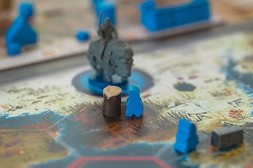 Miniatura 3 de Stonemaier Games: Scythe Realistic Resources (80 piezas) | Fichas mejoradas para mejorar tu juego | 20 granos, 20 hierro, 20 aceites y 20 madera