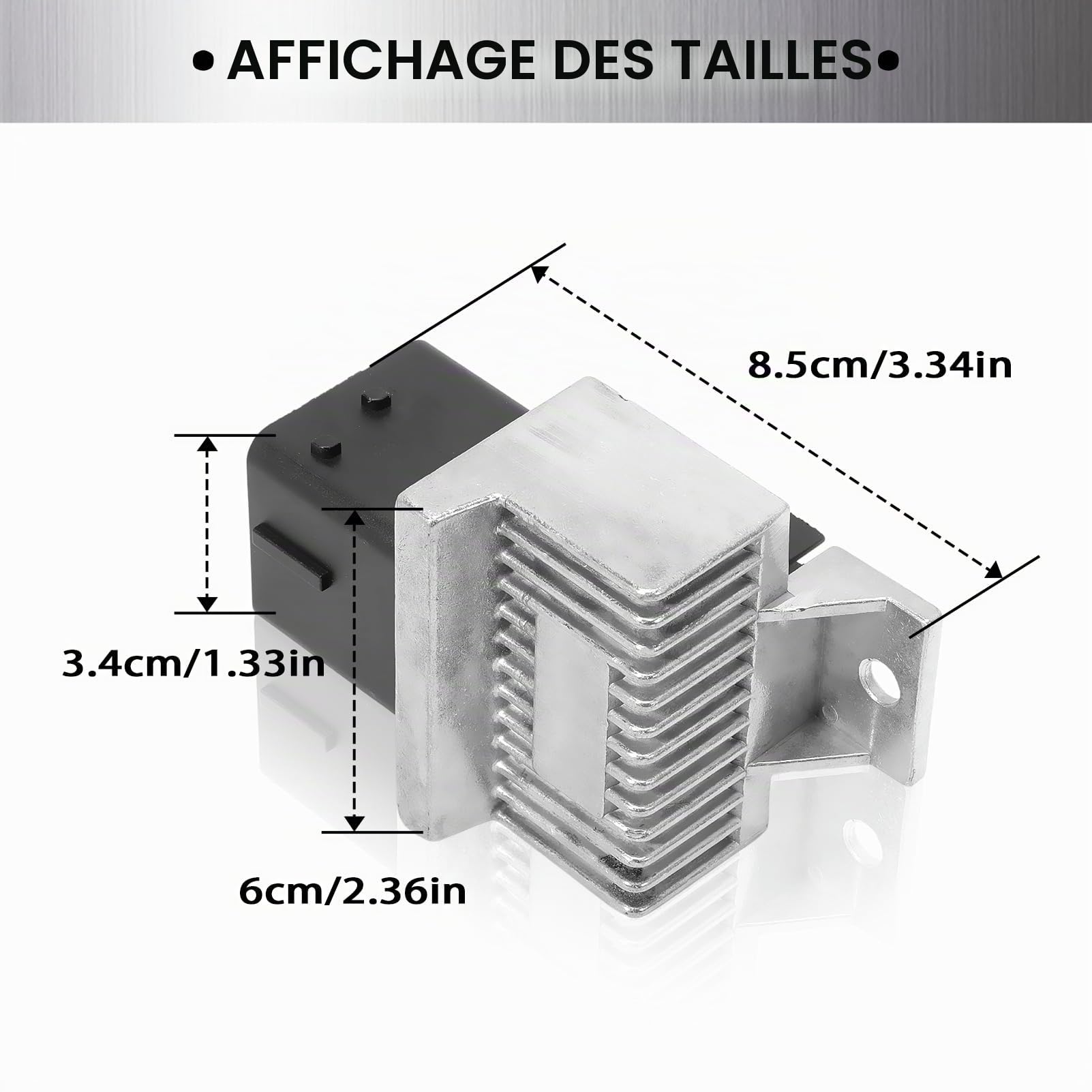 Unité de commande de relais de bougie de préchauffage pour Berlingo Trafic Master Movano Vivaro 9640469680 Système de commande de bougie de préchauffage 93863895 11067JD50A