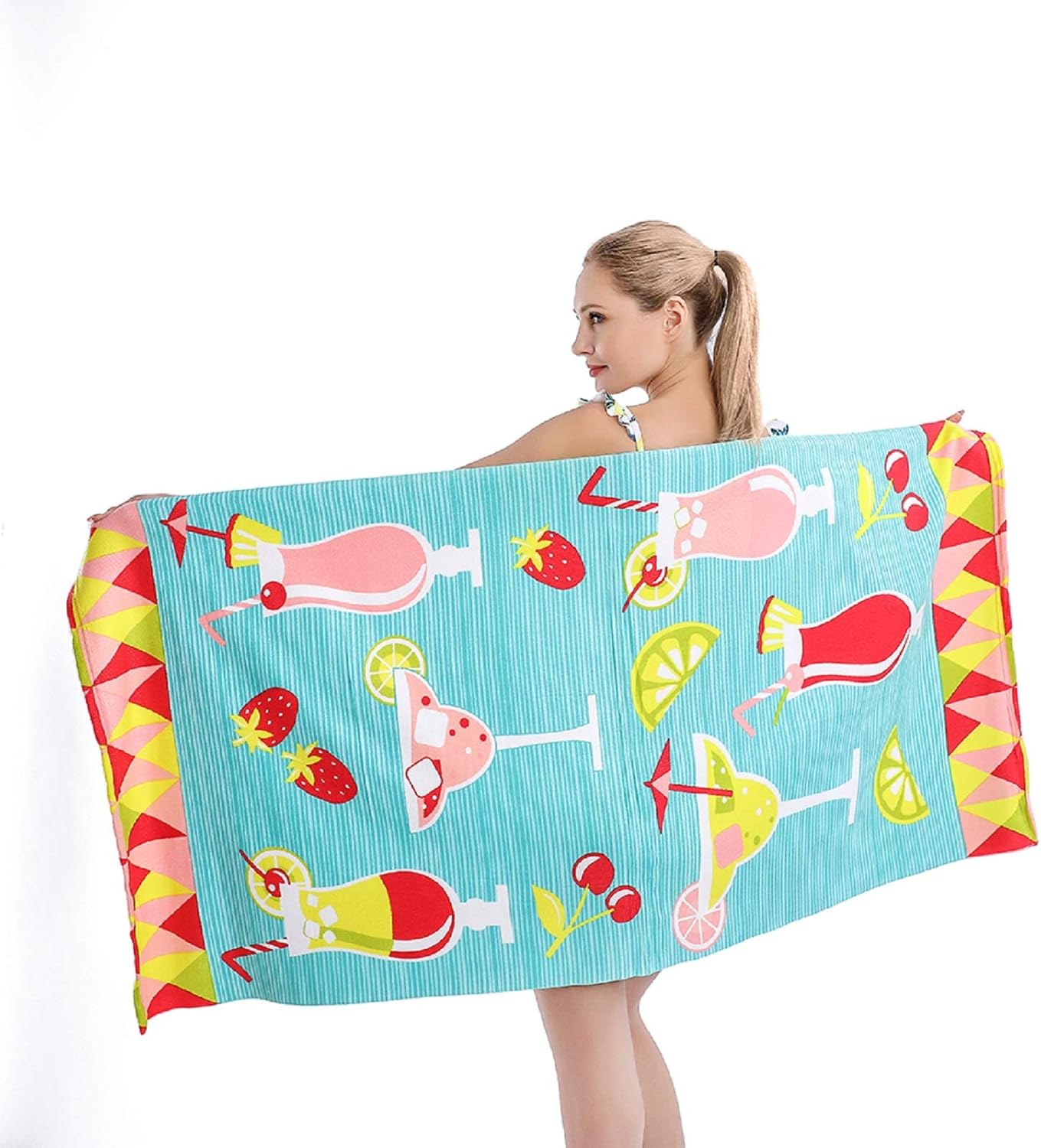 KavRave Beach Towel, Oversized Microfiber Beach Towels for