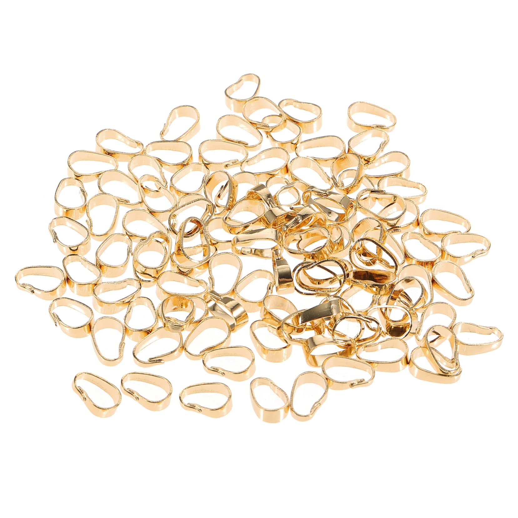 NUOBESTY 500stücke Anhänger Verschlüsse Diy Schmuckherstellung Kettenverschluss Für Halsketten Armbänder Leicht Und Langlebig Für Kreative Bastelprojekte Und Schmuckzubehör