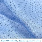 Microscope Dust Cover Fit Full Size Standard Microscopes - Lab lensmeter Instruments Accessories, ESD Material (20"L x 20"W)