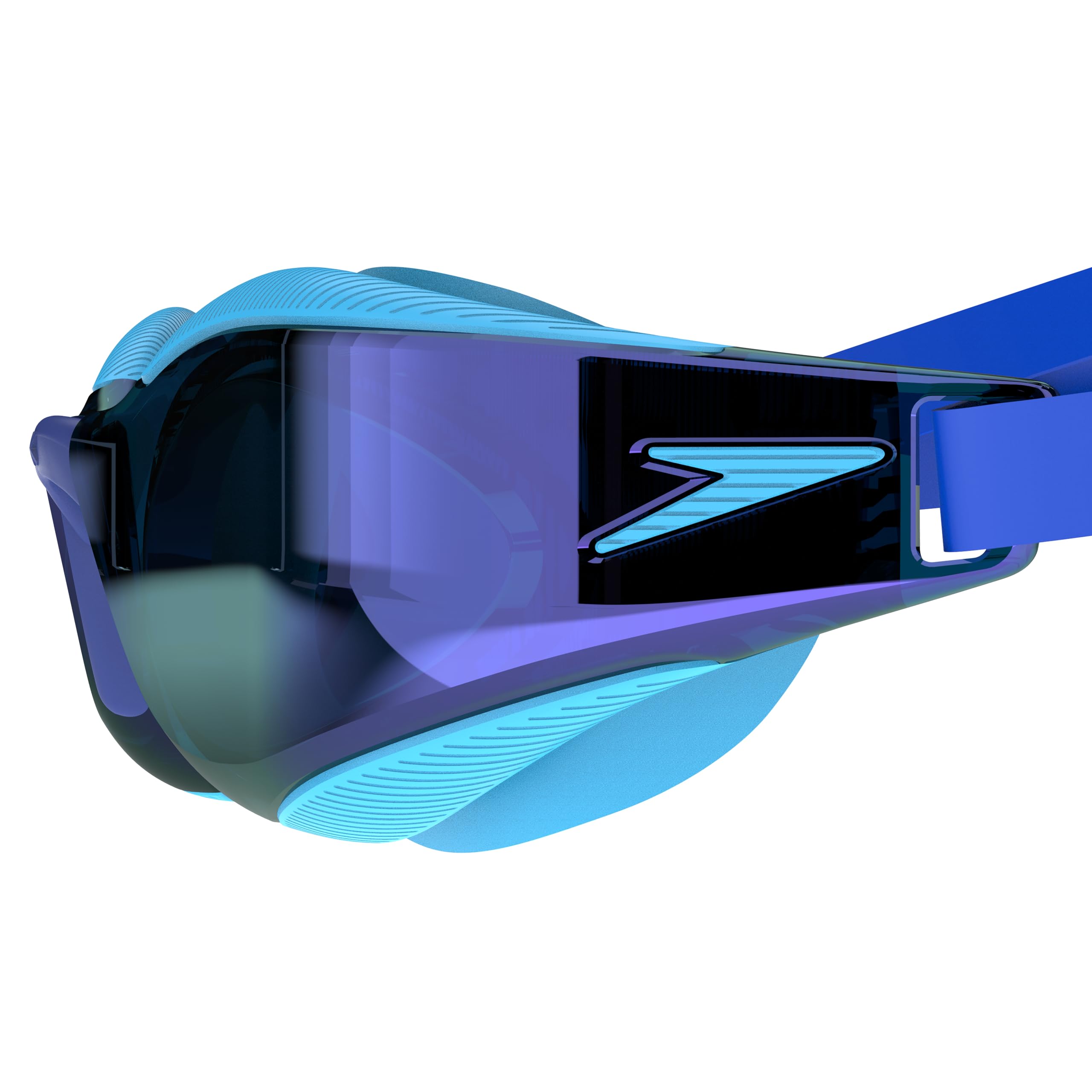 Speedo Fastskin Hyper Elite Mirror Occhialini da nuoto Unisex - Bambini e ragazzi (Pacco da 1)