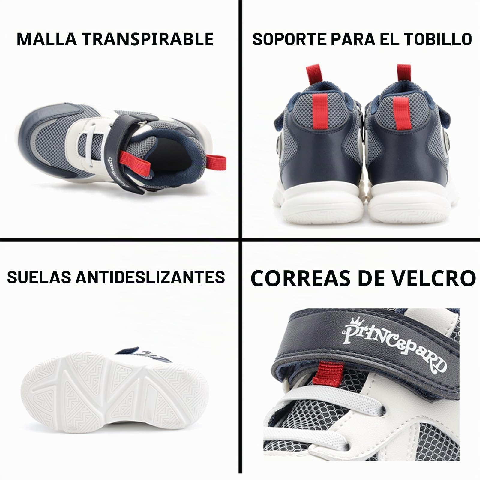 Zapatos ortopédicos para niños con Tobillo y Arco de Soporte AFO para niños y niñas pequeños