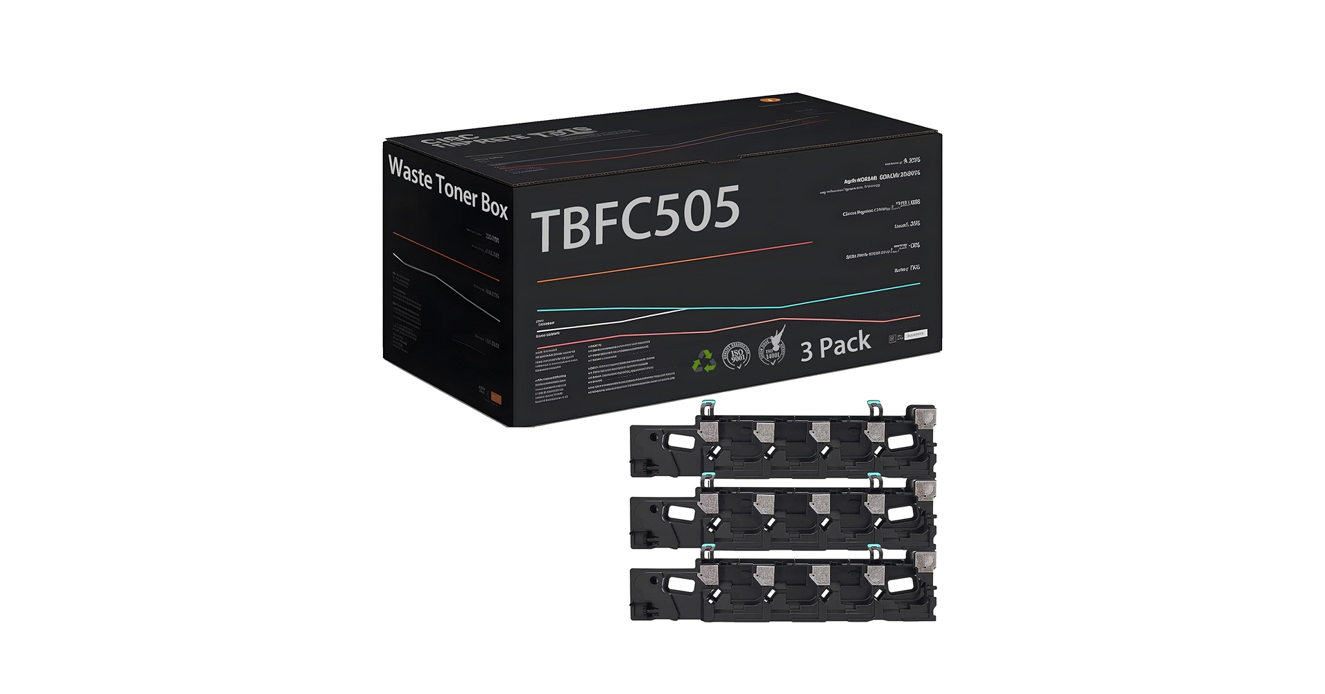TB-FC505J/K/M/Y カートリッジセット Amazon.com: TBFC505 TBFC50 High Yield Waste Toner Box