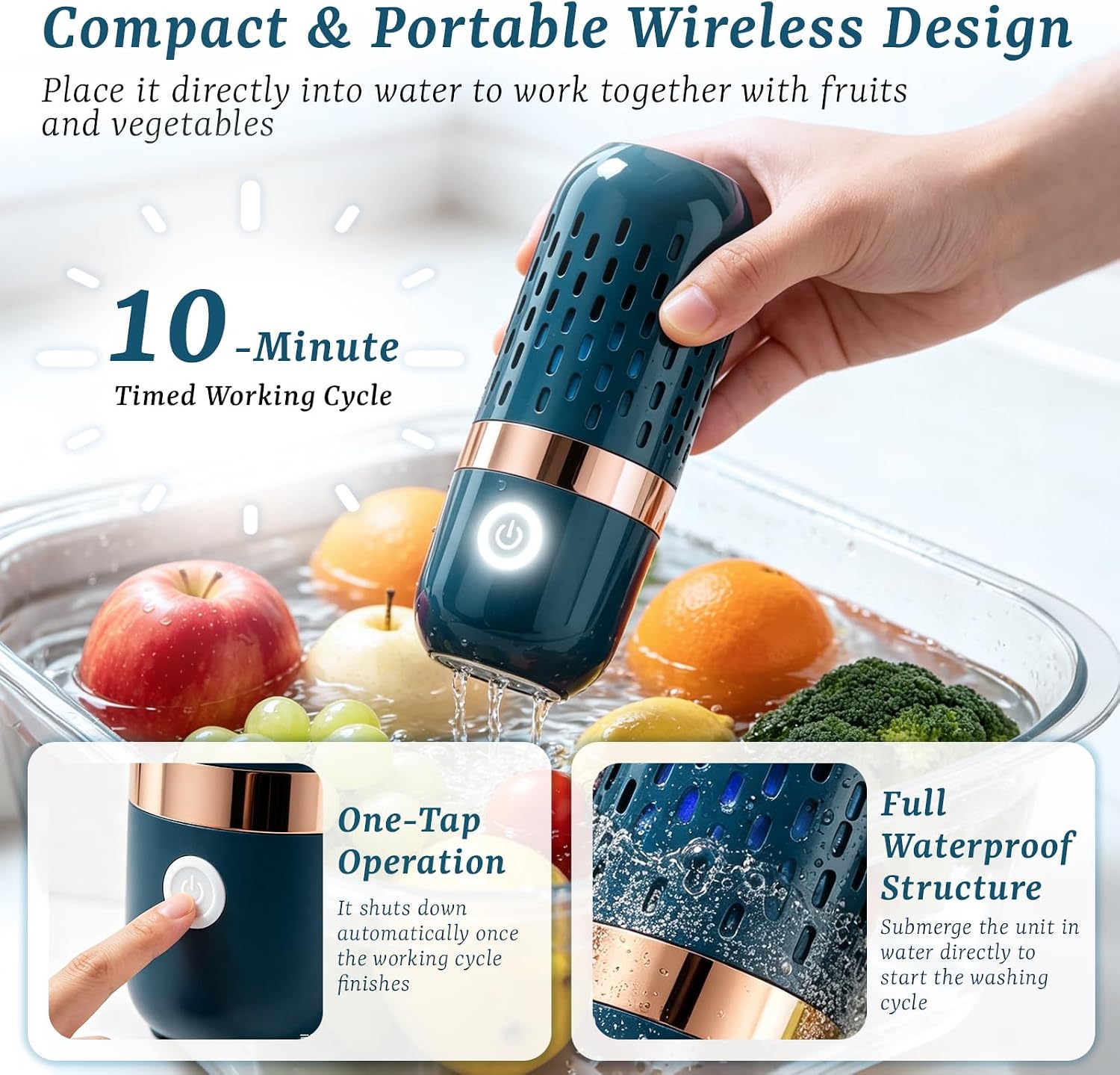 2026 Upgraded Fruit and Vegetable Washing Machine