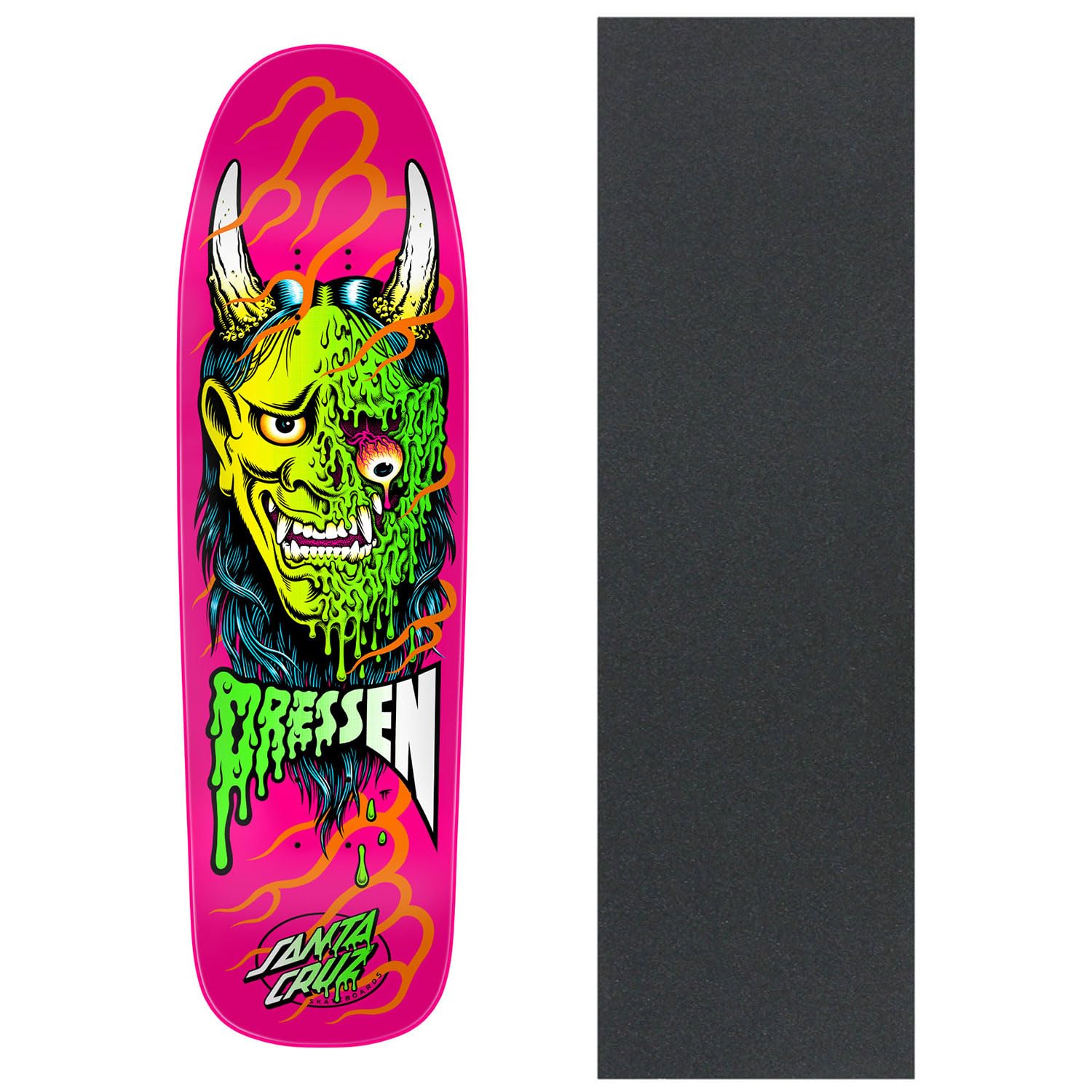 Dressen Hannay Mask Pro シェイプ デッキ ドレッセン Santa Cruz - Dressen Hannya Mask Pro Shaped 9.30in x 32.36in