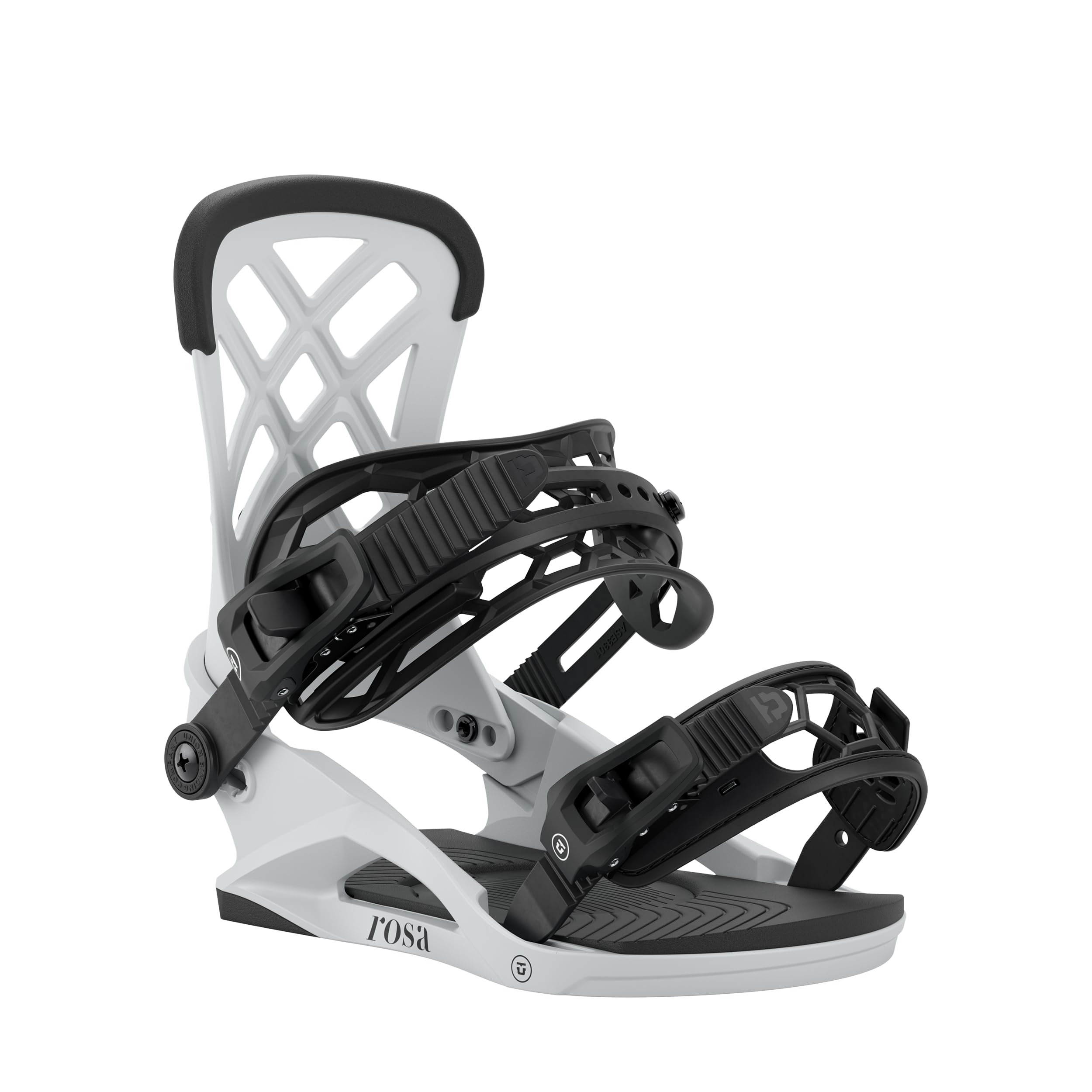 Union - Fixations De Snowboard Rosa Black All Mountain Femme - Femme - Noir