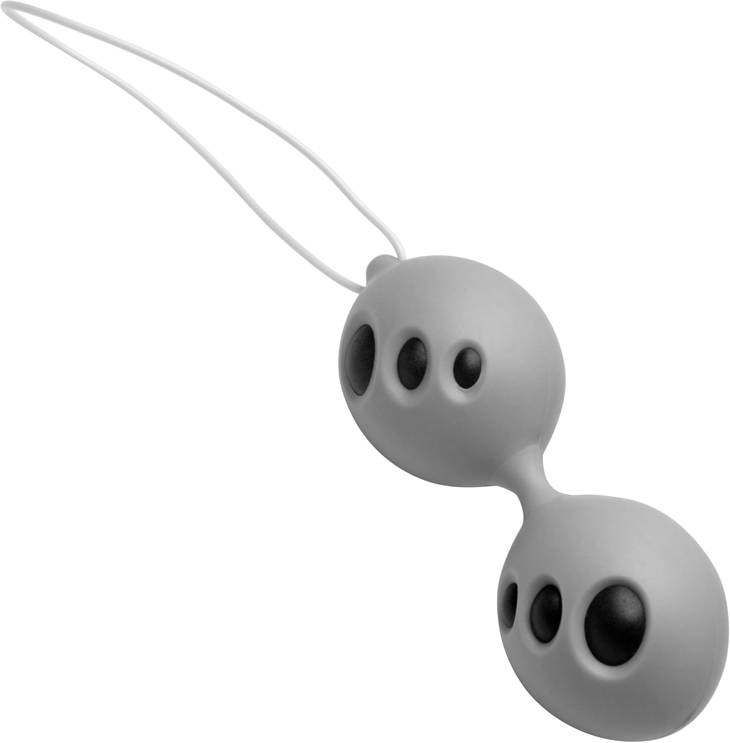 Анальные шарики XR Brands GreyGasms Linger, черный XRAE178 - XR Brands - Анальные шарики - Купить