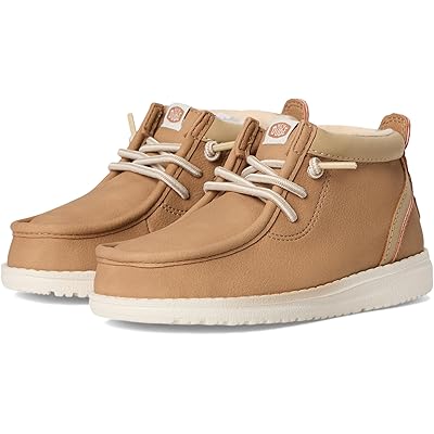 Ботинки Hey Dude Kids Wally Mid Classic (Little Kid/Big Kid)