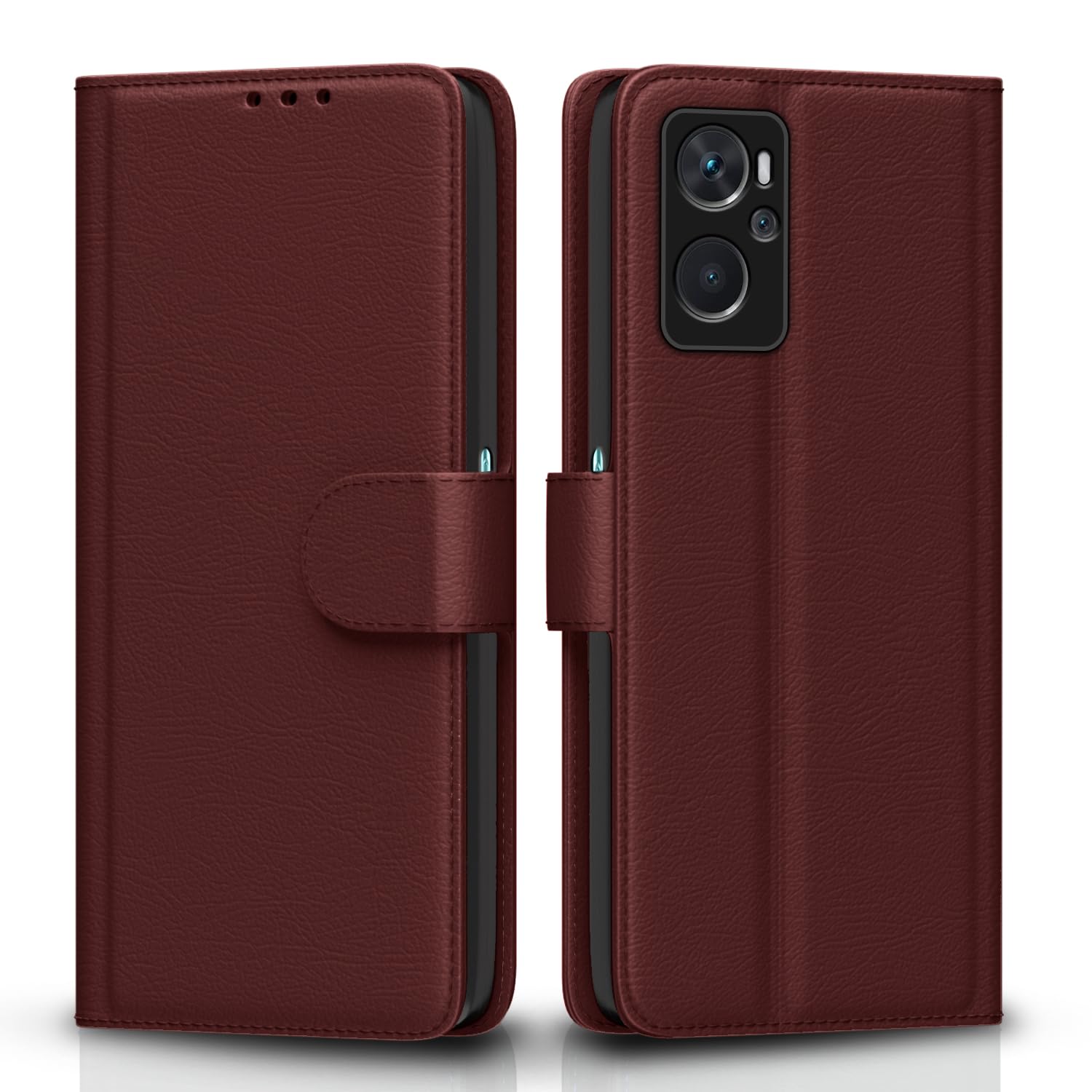 Oppo K10 Flip Cover - PU Leather Wallet Stand -1