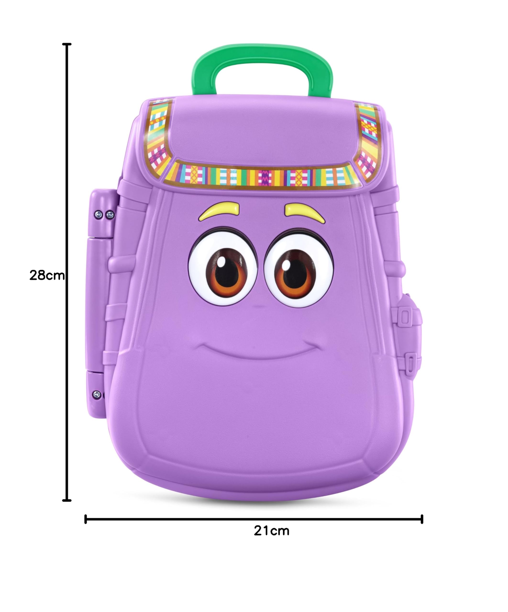 VTech Lernrucksack Dora The Explorer – Magische Tafel Sakado mit interaktivem Eingabestift La Carte, 12 Aktivitäten und Dora-Spiele – Geschenk für Kinder von 3 Jahren bis 7 Jahren – Inhalt in