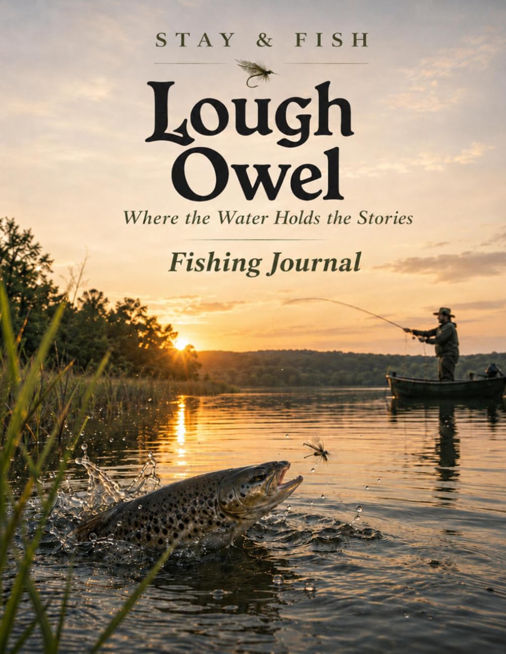 Stay & Fish: Lough Owel: Fishing Journal, Lake Guide & Local Companion