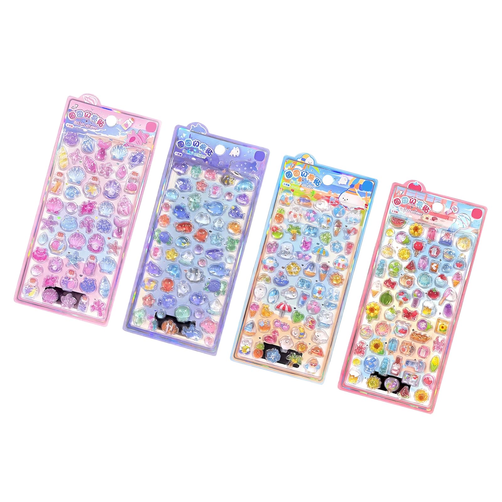 Puffier Sticker Cartoon Stickers Tiny Handcraft Stickers Adorable Tiny Sticker for Water Bottle, Notebook, Scrapbooking Puffier Adorable Adults