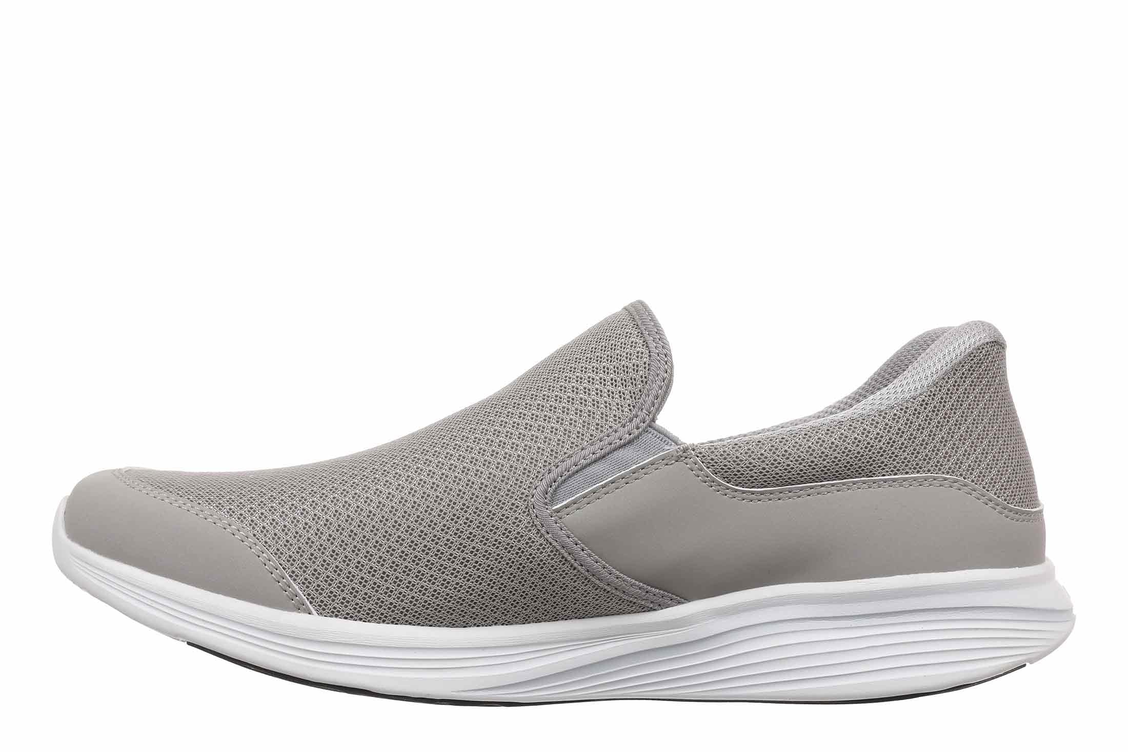 MBT SF-Modena III Slip On Scarpe da Uomo. Calzature fisiologiche con Tecnologia Slip & Fit per Un utilizzo Senza Sforzo. Tomaia in Rete Traspirante e Pelle Sintetica.