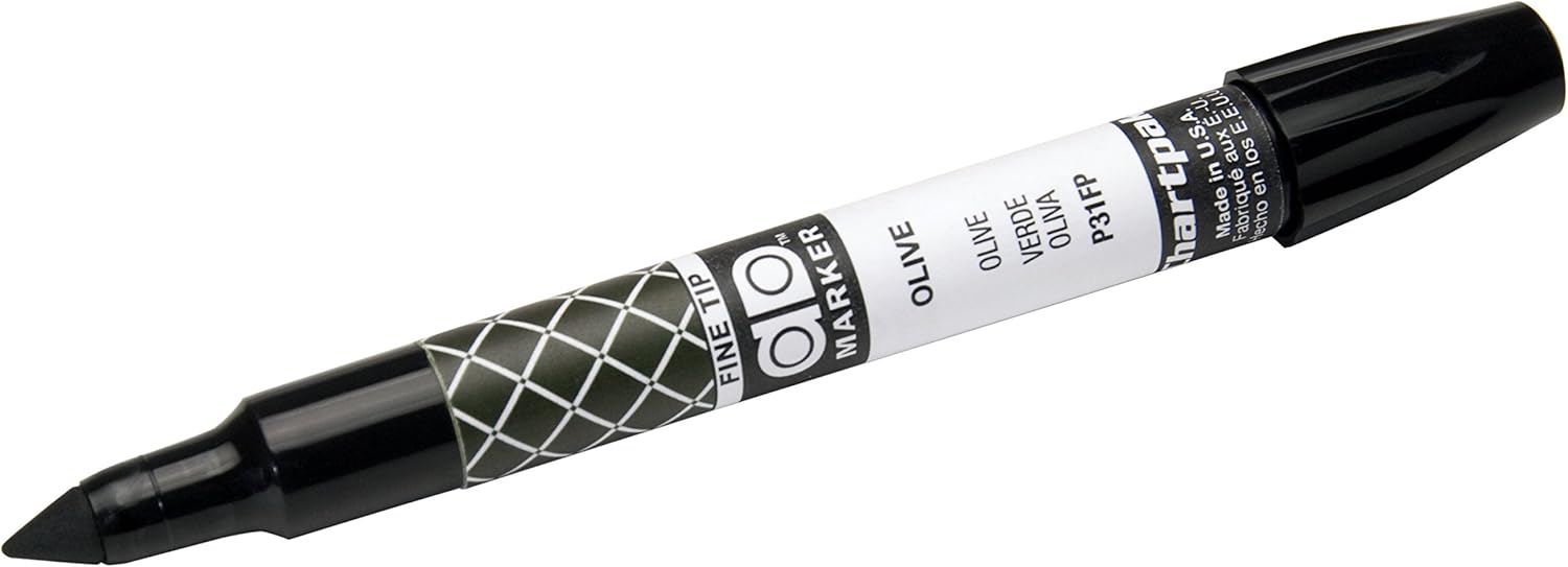 AD Marker The Original Chartpak, Fine Point, Prussian Blue, 1 Each (P6FP)