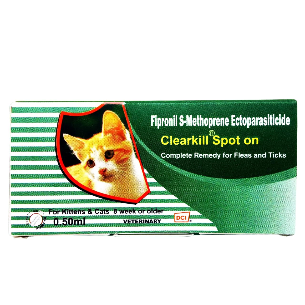 Clearkill Spot On Solution for Prevention & Control of Flea, Tick & Chewing Lice for Cats and Kittens, 0.50 ml (B0CNGLNDSL) Amazon Price History, Amazon Price Tracker