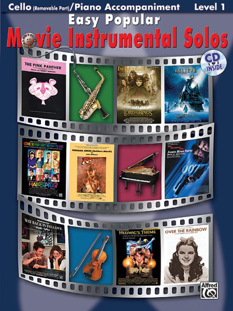 Easy Popular Movie Instrumental Solos for Strings:... - Staff, Alfred Publishing