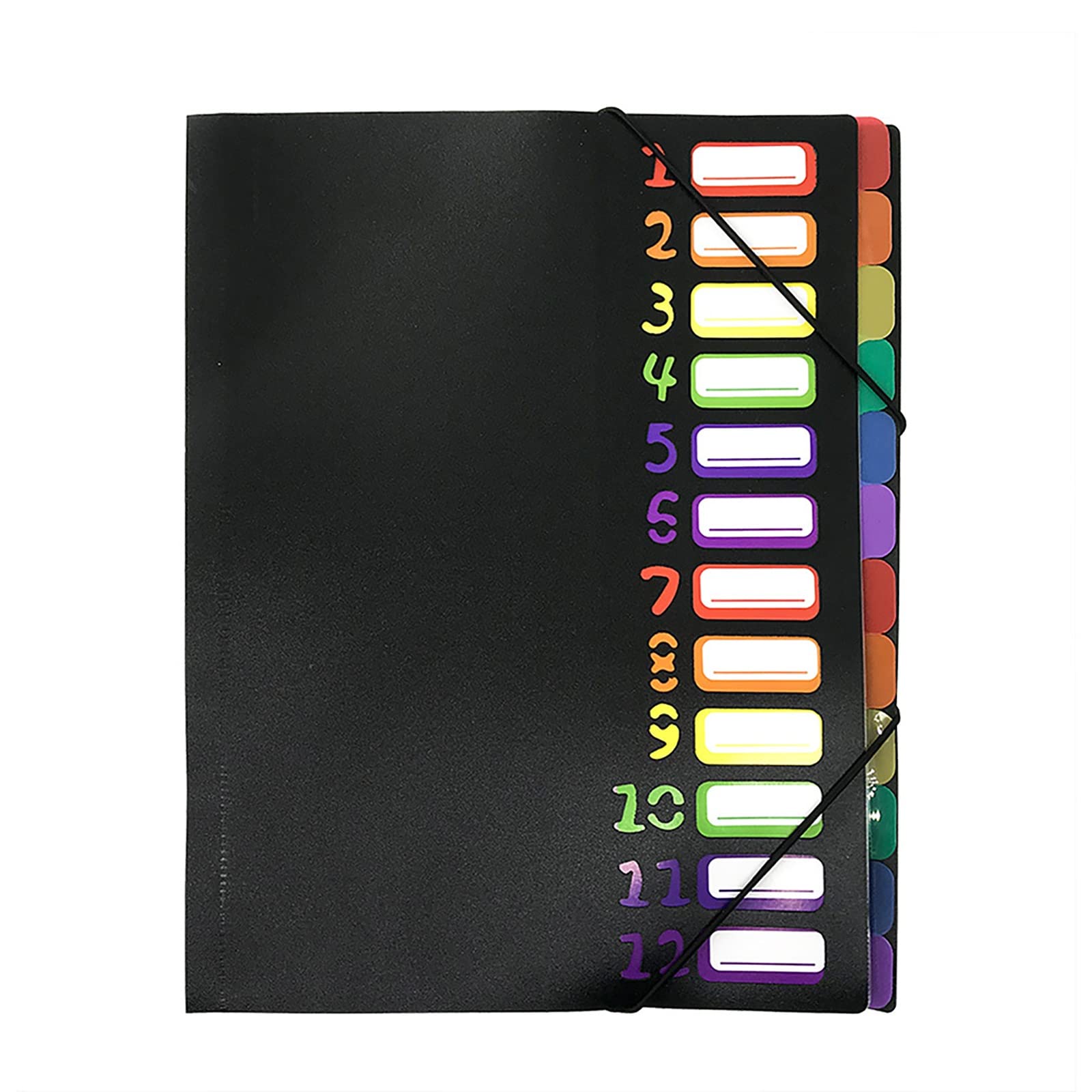 Extensible Pochettes pour Documents Sac de classement A4 Ensemble fichiers reliure à feuilles mobiles épaissies