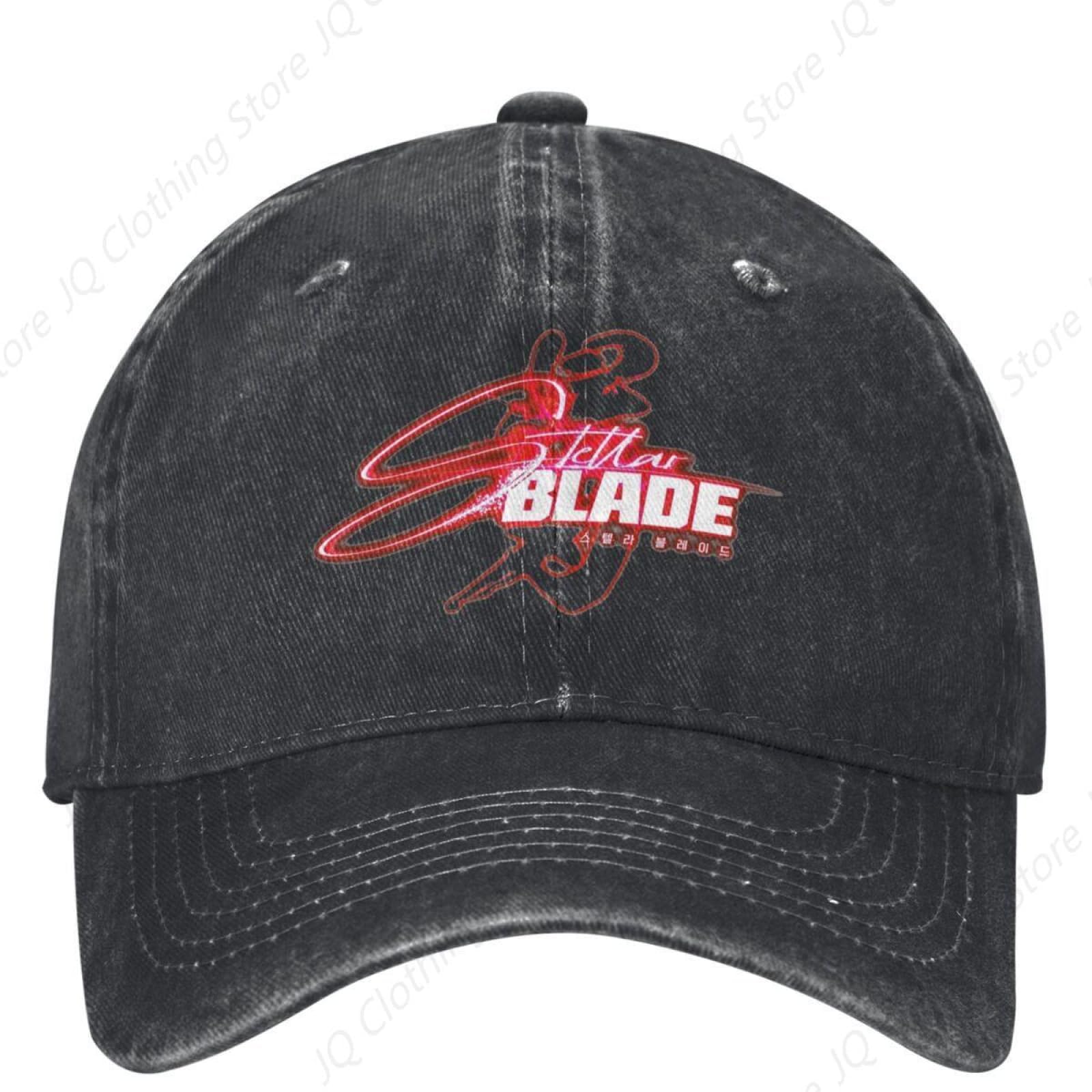 YERTYIJH Classic Stellar Blade Logo Denim Baseball Cap Running Hippie Hip Hop Dad Hats Summer Female Male Cool Sun Protection Snapback Cap