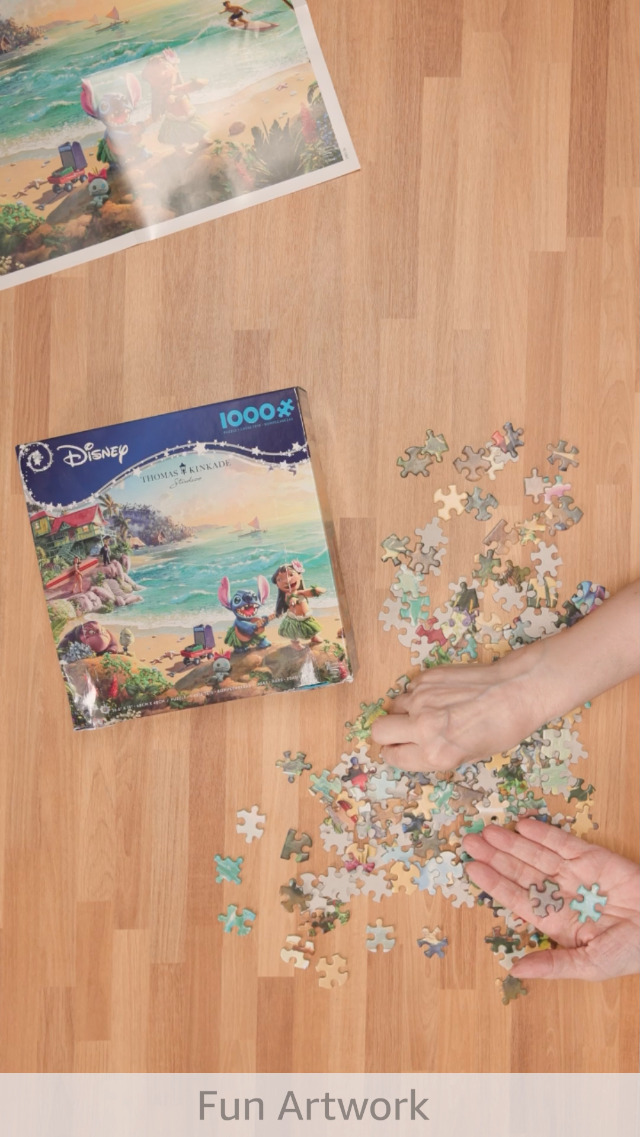 Amazon.com: Ceaco Lilo and Stitch 1000PC Puzzle : Toys & Games