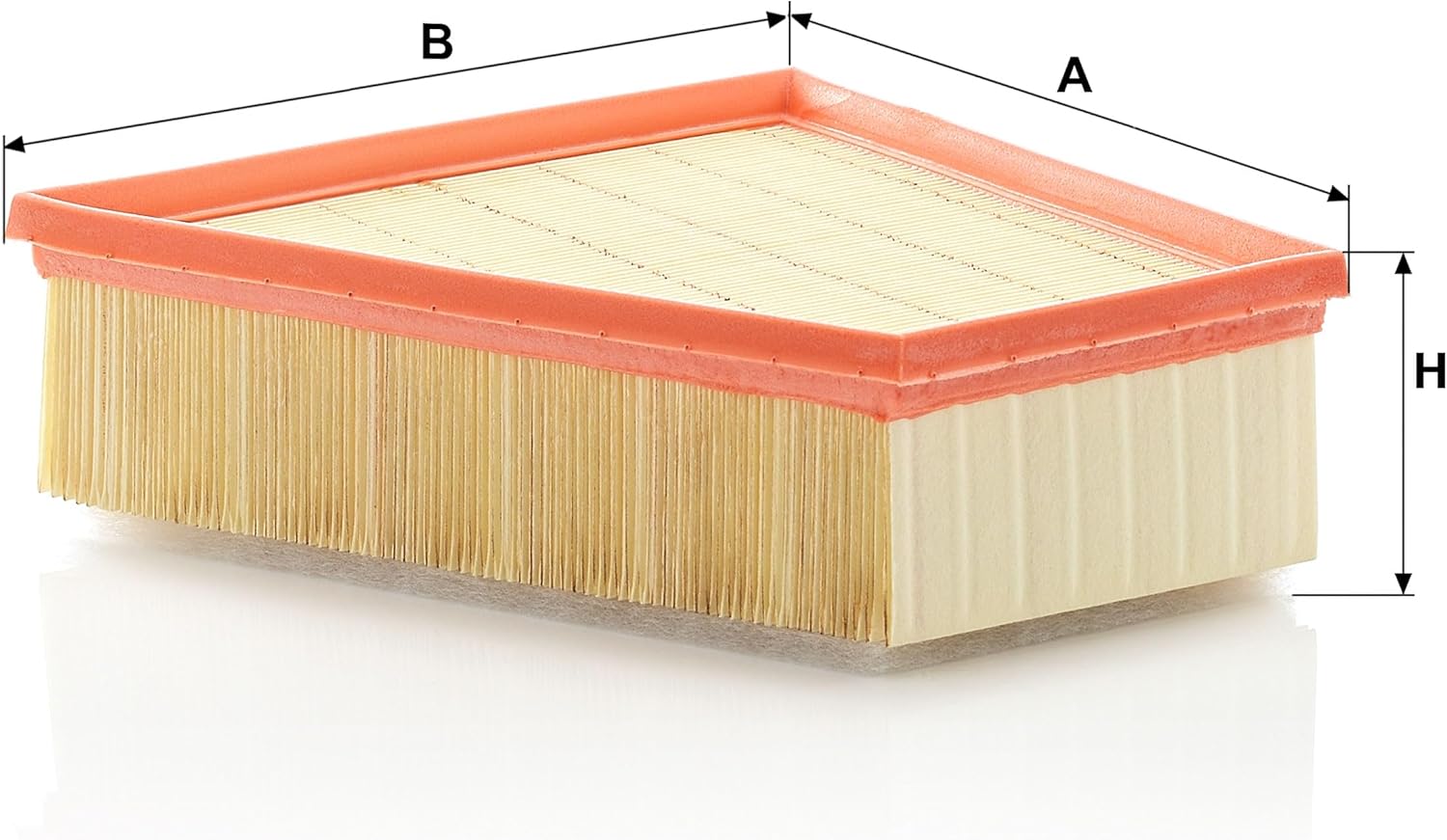 MANN-FILTER C 2295/4 Air Filter for Cars and Vans