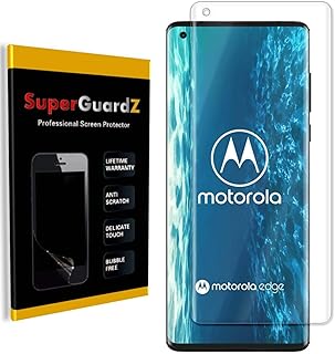 [3-Pack] For Motorola Edge+ Plus Screen Protector [Full Coverage], SuperGuardZ, Edge-To-Edge Protect, Ultra Clear, Military Grade TPU Film [Lifetime Replacement]