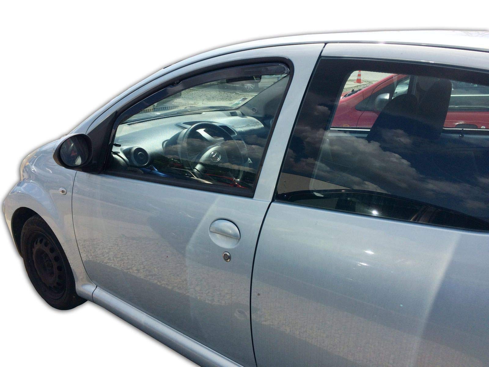 Deflettori D'Aria Antiturbo Per Aygo 5-Porte Berlina 2005-2014