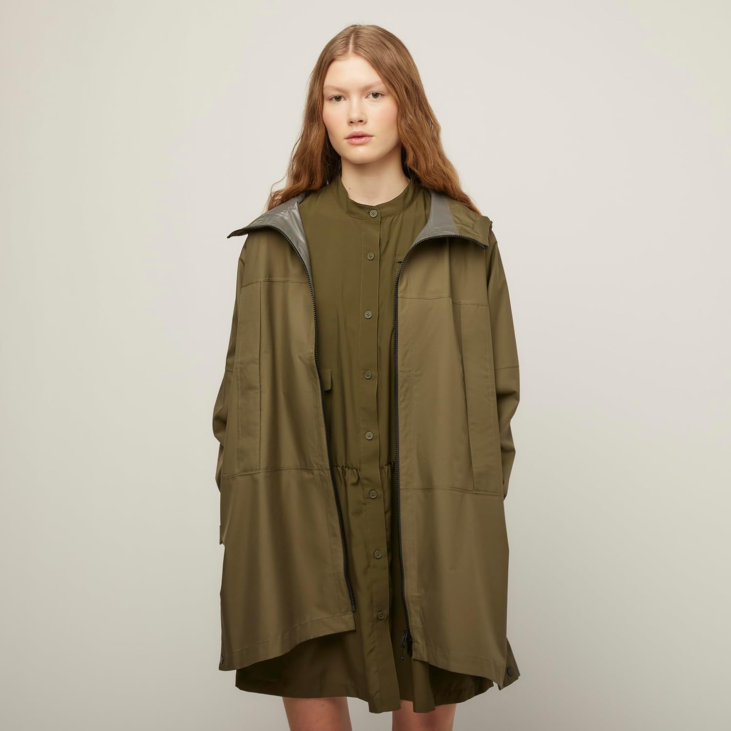 Packable Hooded Poncho - Image 2