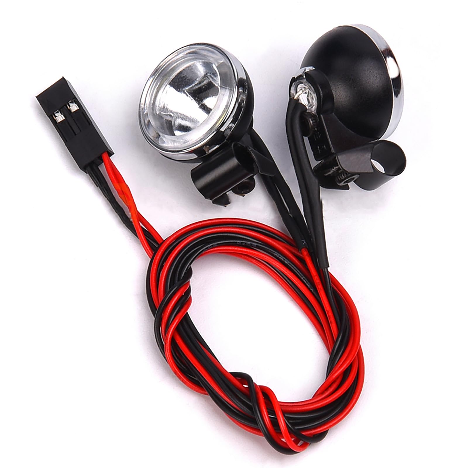 SHEAWA Spotlight LED lamp Retrofit universal parts for 1/10 RC cars Compatible with Traxxas TRX-4、AXIAL SCX10 etc (HT-lens Glossy Lens)