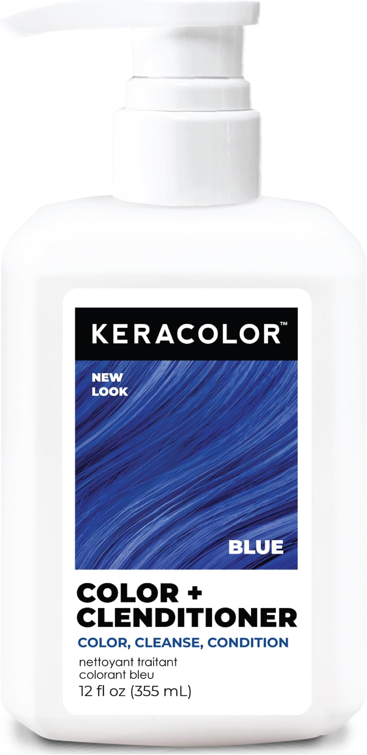 Blue : Keracolor Color + Clenditioner, 12oz (Blue)