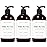 Muse Apothecary Hand Ritual - Aromatic and Nourishing Hand Soap, Infused with Natural Aromatherapy Essential Oils - USDA Certified Biobased - 16 oz, Coconut + Sandalwood, 3 Pack