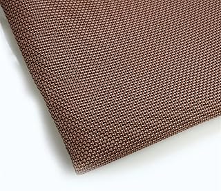 HLQXHM Paño de malla para altavoz clásico vintage grueso para altavoz rejilla de audio estéreo paño de polvo filtro de malla de tela 1,5 m x 0,5 m (color: marrón (140 x 50 cm)