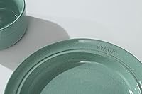 Vista 5 de STAUB 9.4 Inch Sage Green Ceramic Deep Plate, Pasta & Soup, Microwave Safe