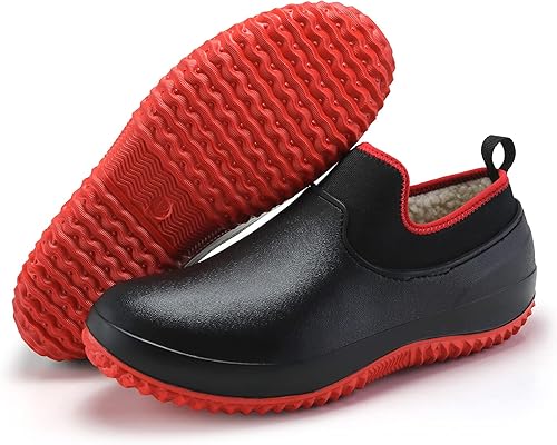 Meidiastra Zapatos de chef para hombre y mujer, impermeables, antideslizantes, para cocina, trabajo, zuecos de enfermera, zapatos de seguridad para