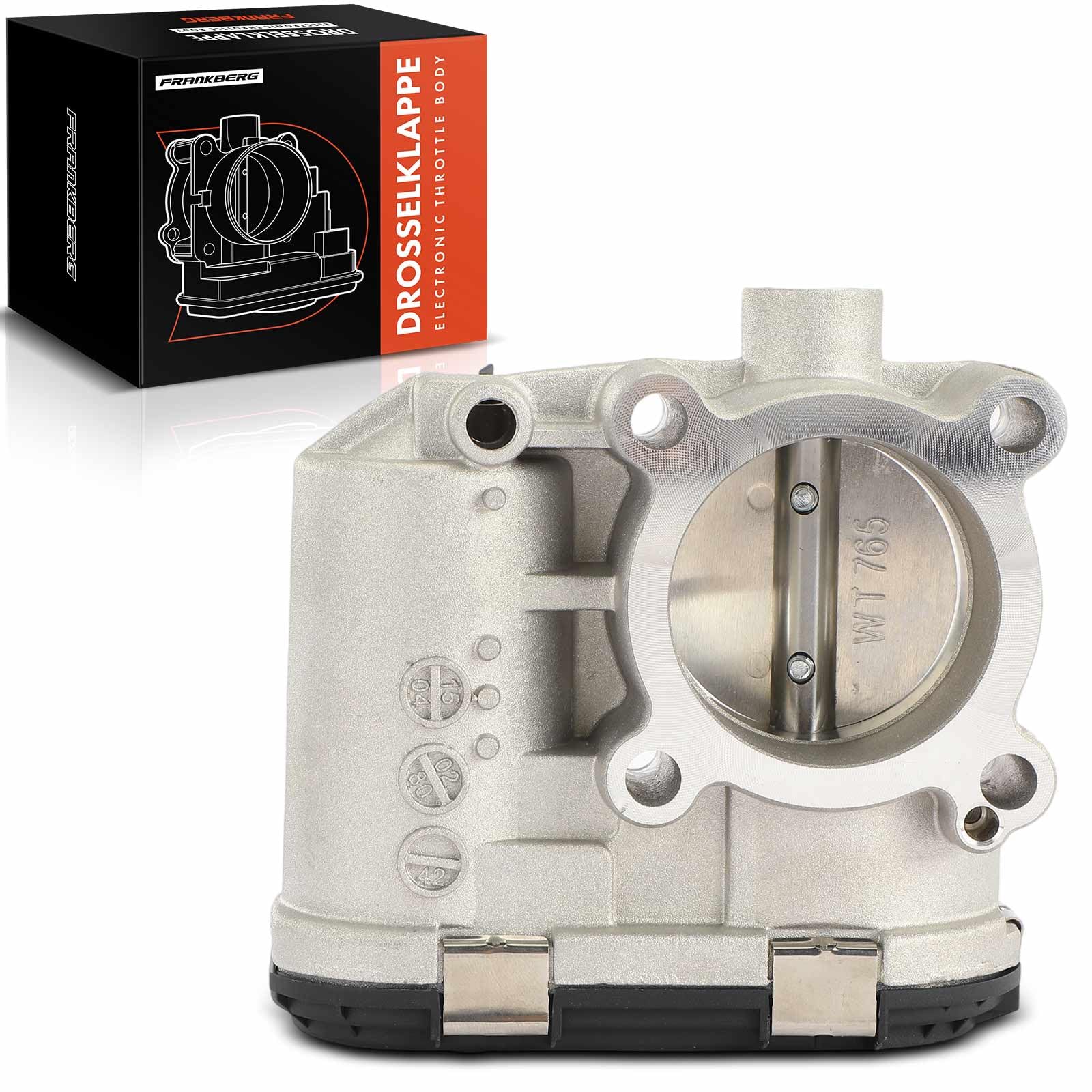 Frankberg Valvola dell'acceleratore Corpo dell'acceleratore Compatibile con Idea 350 1.4 Bravo II 198 1.4 Idea 350 1.4 16V Musa 350 1.4 Cono 955 1.4 Replace# 556216,71788073