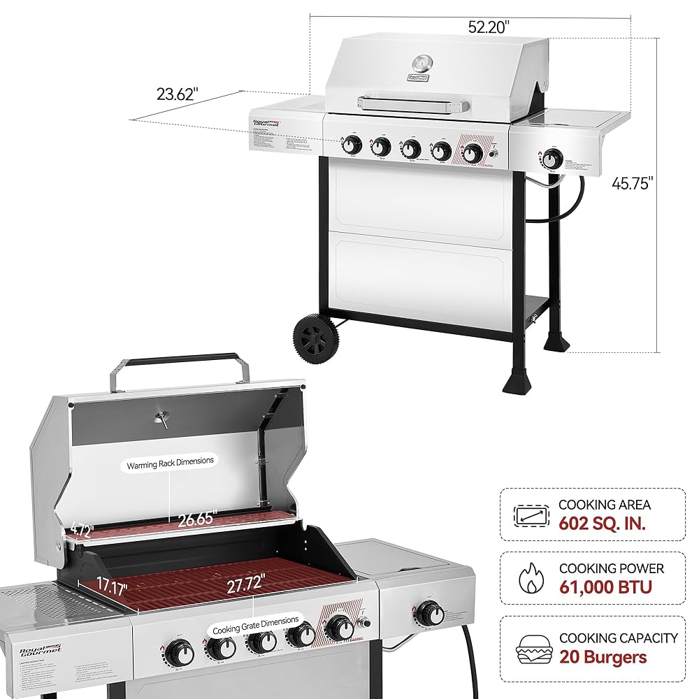 GKW13 ステンレススチール グリル 4バーナー GKW13 ステンレススチール グリル 4バーナー