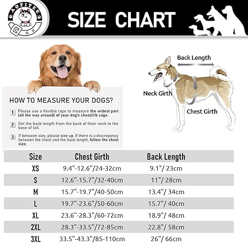 Miniatura 5 de AOFITEE - Abrigo reversible para perros para climas fríos, abrigo de invierno, impermeable, para perros, a cuadros de estilo británico, chaleco