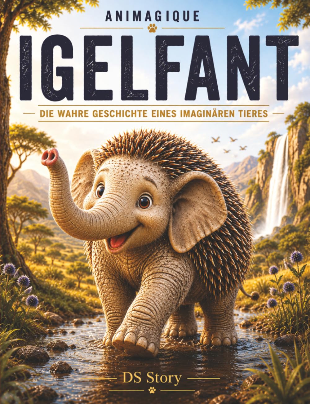 Animagiques - Der Igelefant: Das komplette und spielerische Handbuch für neugierige Kinder mit Quiz, Fragen-Antworten und lehrreichen Ausmalbildern