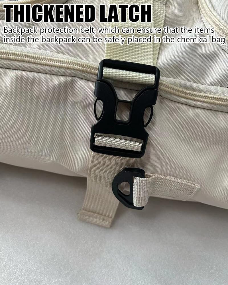 KK-GAL Rolling Ski Backpack, Mobile Snowboard Bag for Air Travel, Portable Padded Snowboard Bag, Large Capacity Water Resistant Snowboard Backpack with Wheels, Snowboard & Accessories,White