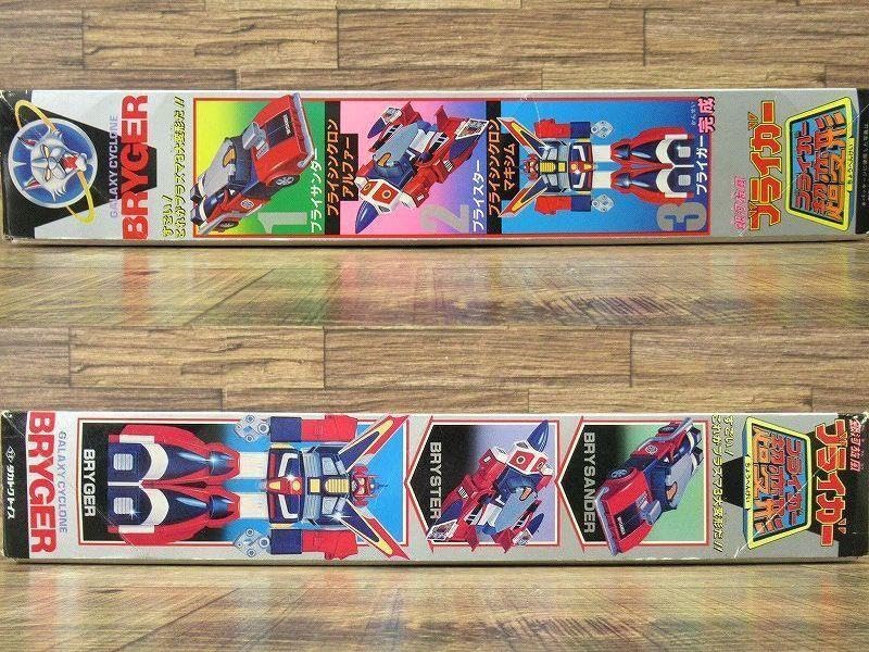 新品保管 デッドストック 当時物 タカトクトイス ブライガー 超変形 合体 玩具 Amazon.co.jp: デッドストック タカトクトイス ブライガー 超