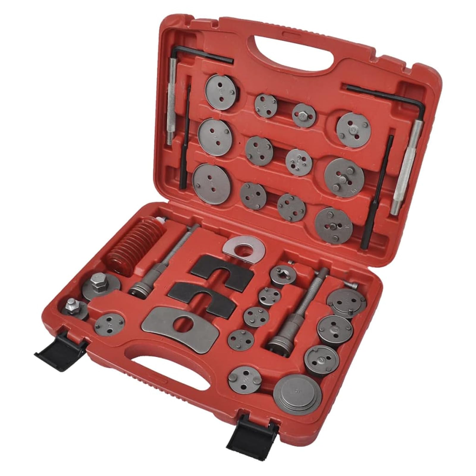 BaraSh Freno De Pinza Pistón Rebobinar Viento Vuelta Conjunto de 35pcs Herramienta Final rebobinar Viento Trasero