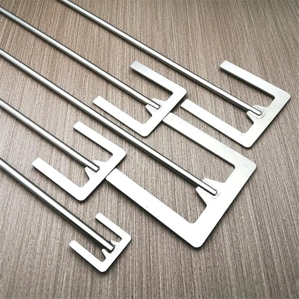 Laborausstattung und -bedarf 1 stücke Labor Edelstahl E-typ Klinge Paddel Mit Stange Blatt-breite 40mm Bis 120mm Rühren paddel