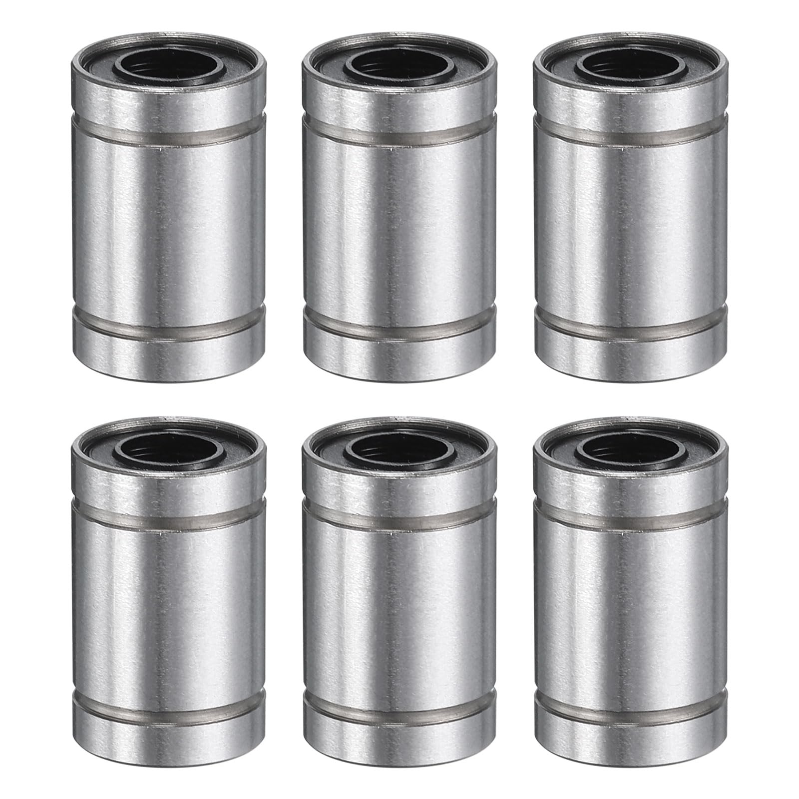 uxcell 6Pcs LM3UU Linear Bearing 3mm Bore 7mm OD 10mm Length Linear Ball Bearings Double Side Rubber Sealed Bearing Steel for CNC Machine 3D Printer Food Packaging Machine — Amazon image 23