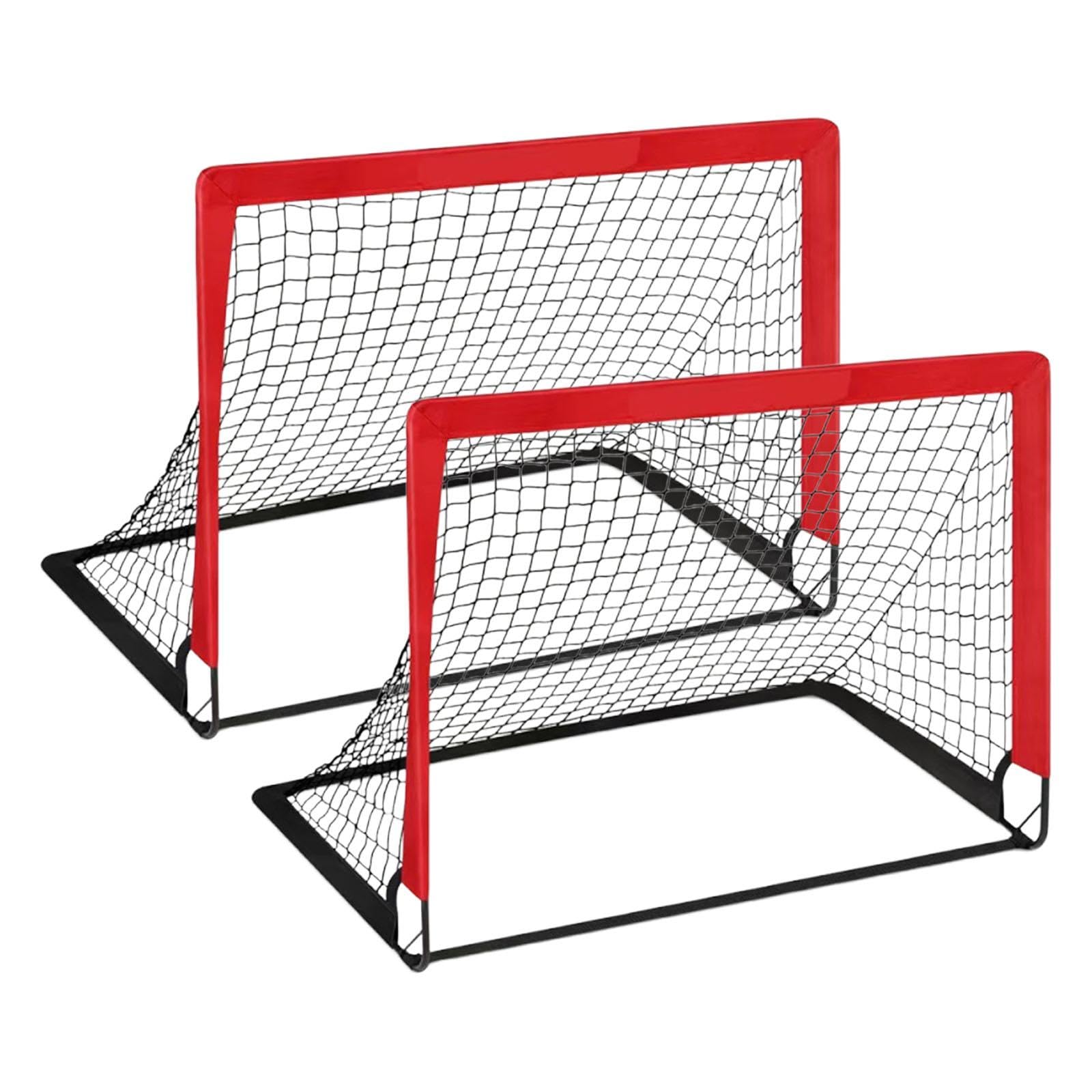 Backyard Soccer Goal for Kids Gift Football Match Goal for Games Park Garden 2pcs-image-6