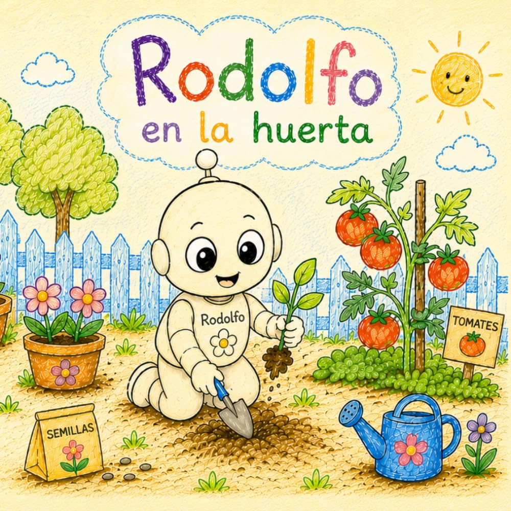 Rodolfo en la huerta (Las aventuras de Rodolfo, el robot jardinero)